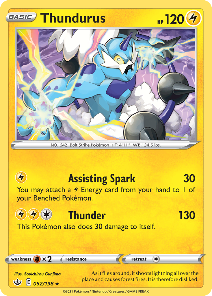 Thundurus 52 / 198