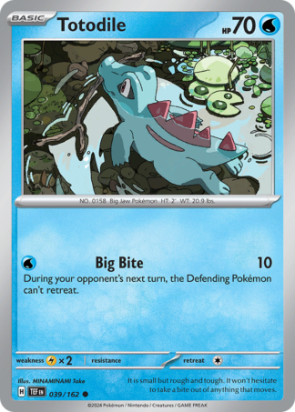 Totodile 39 / 162