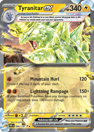 Tyranitar ex 66 / 197