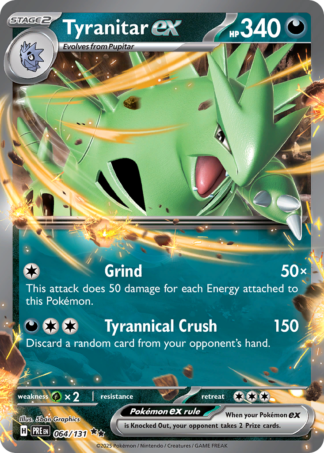 Tyranitar ex 64 / 131