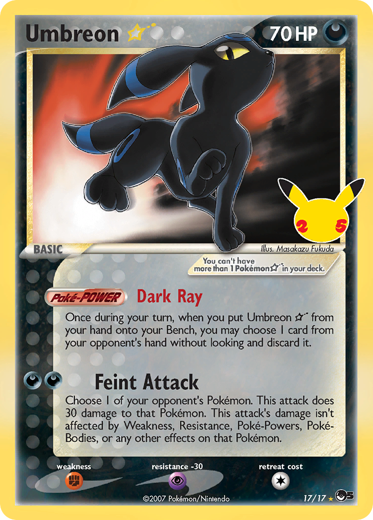 Umbreon ★ 17 / 25