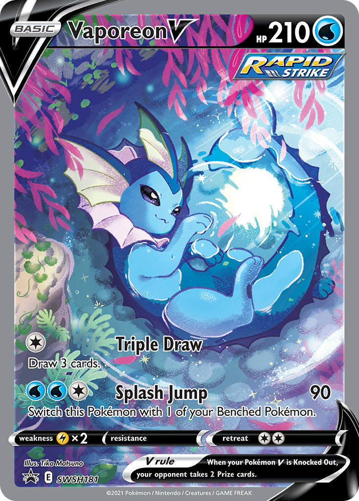 Vaporeon V SWSH181 / 307