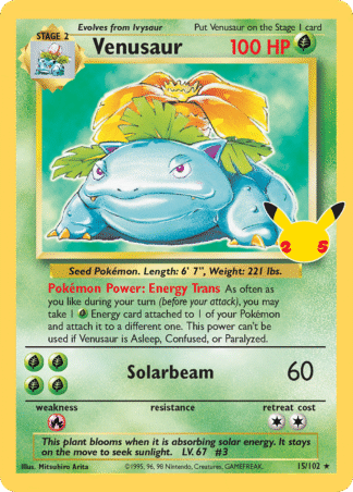 Venusaur 15 / 25