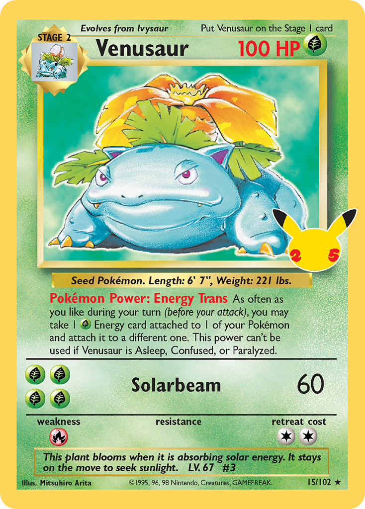Venusaur 15 / 25