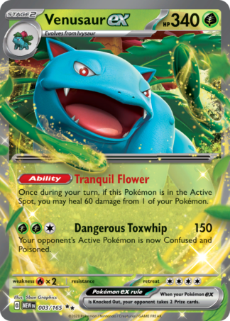 Venusaur ex 3 / 165