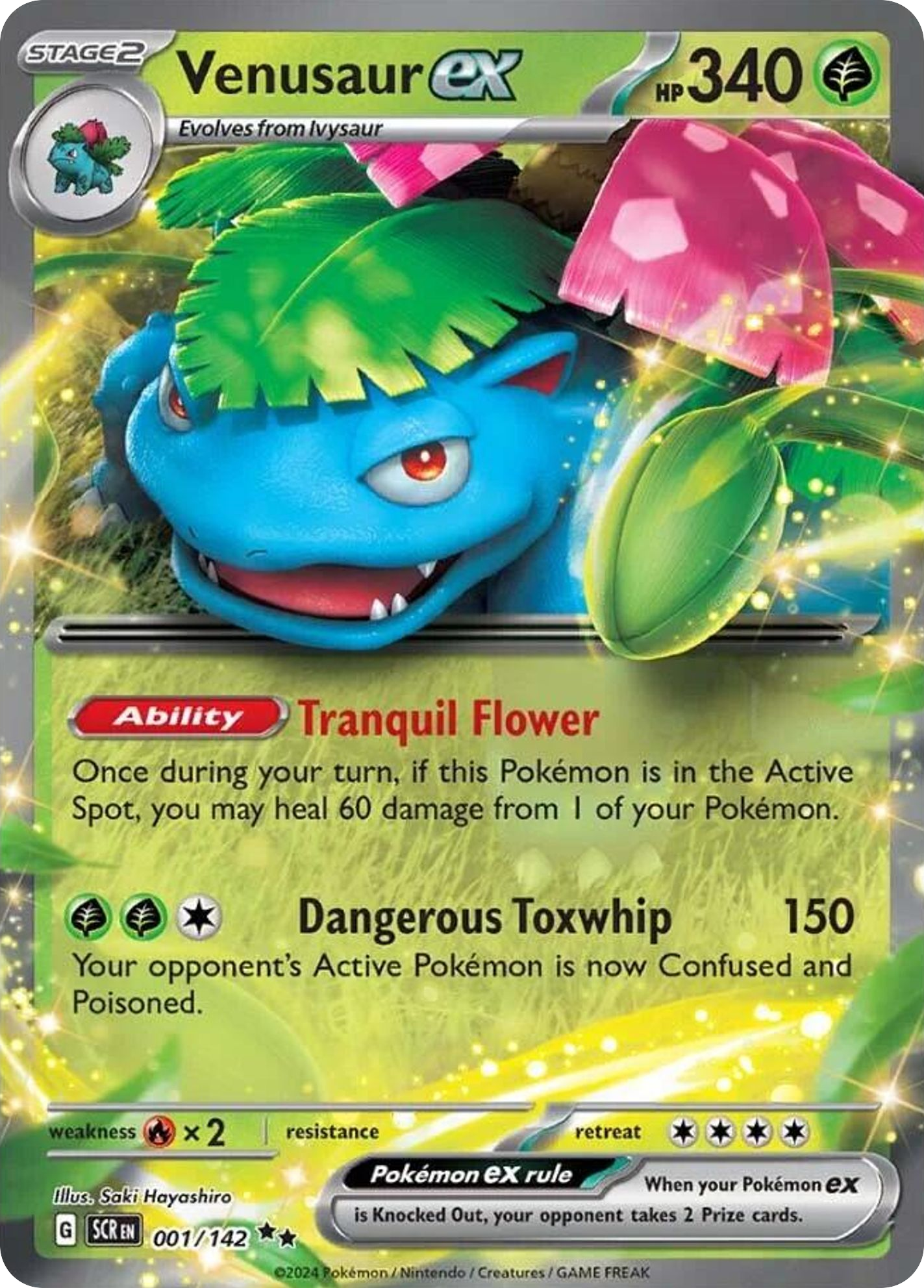 Venusaur ex 1 / 142
