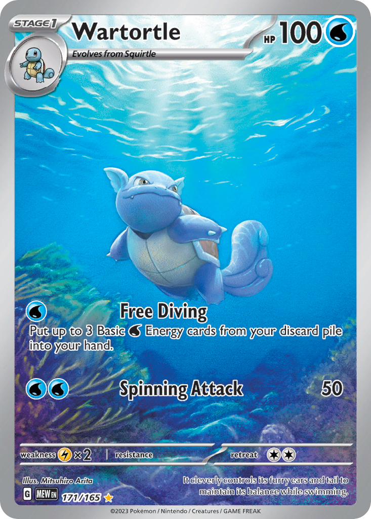 Wartortle 171 / 165