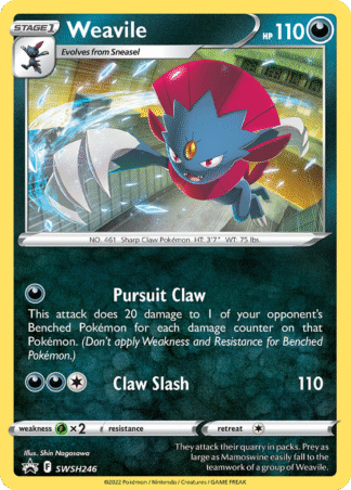 Weavile SWSH246