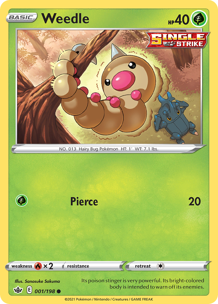 Weedle 1 / 198