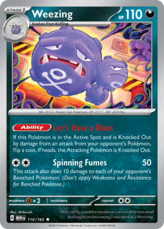 Weezing 110 / 165