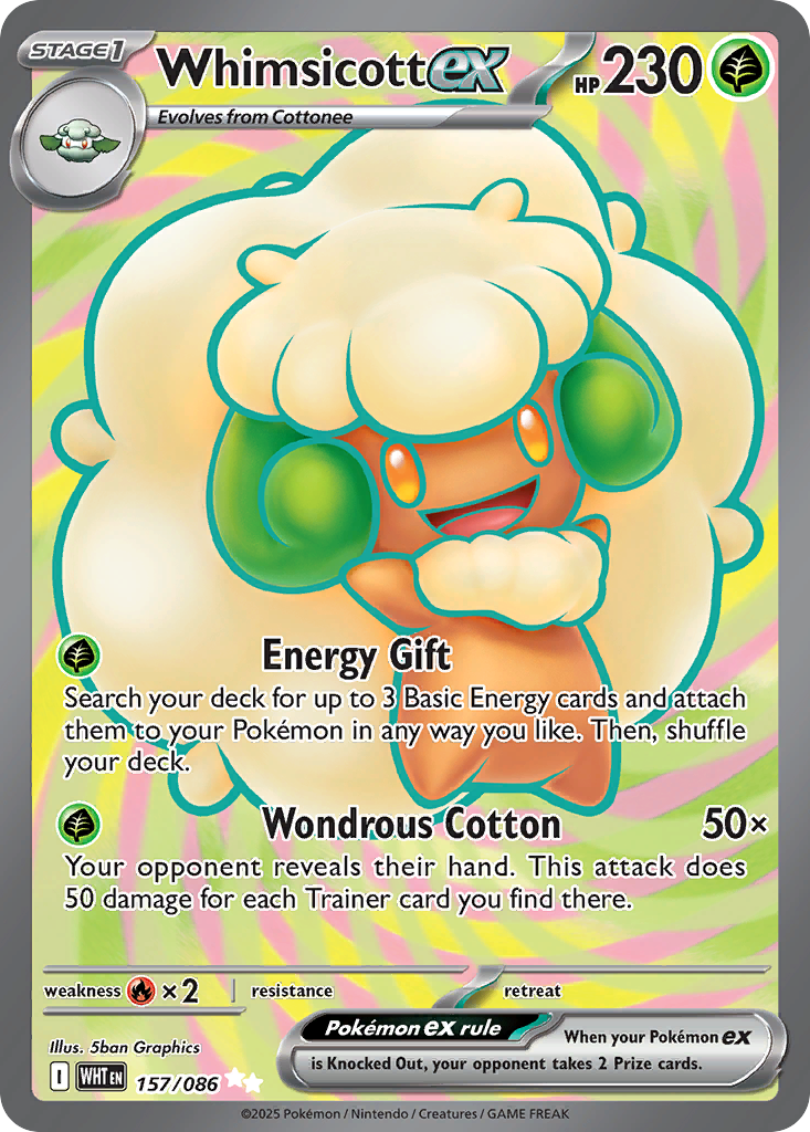 Whimsicott ex 157 / 86