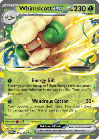 Whimsicott ex 5 / 86