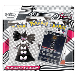 White Flare: Gothitelle Tech Sticker Collection