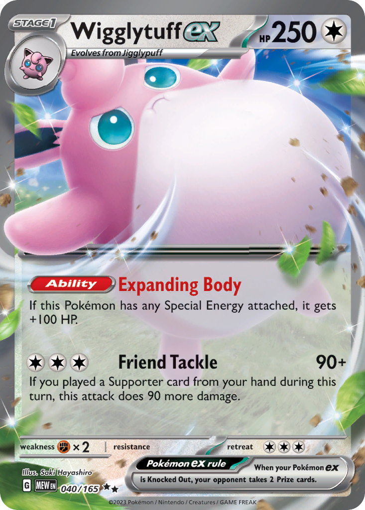 Wigglytuff ex 40 / 165
