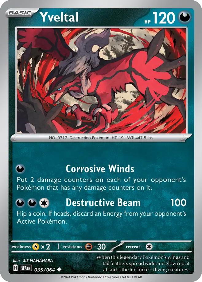 Yveltal 35 / 64