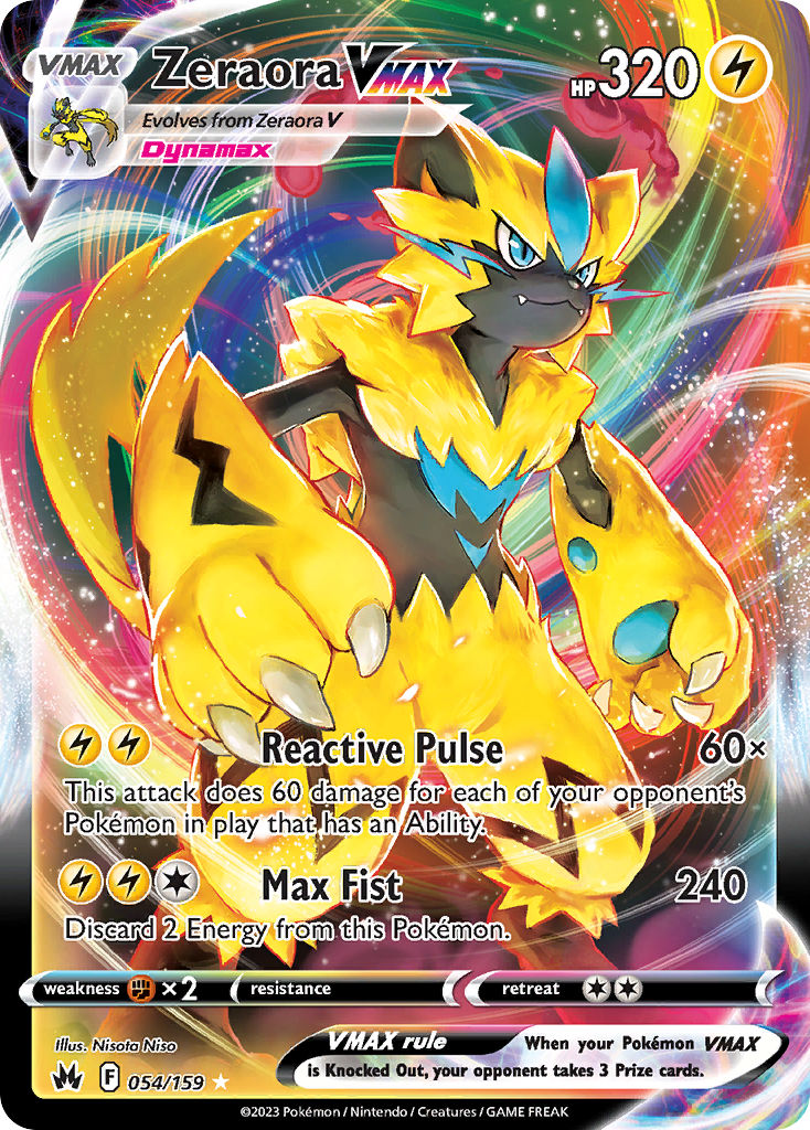 Zeraora VMAX 54 / 159