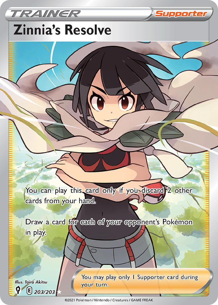 Zinnia's Resolve 203 / 203