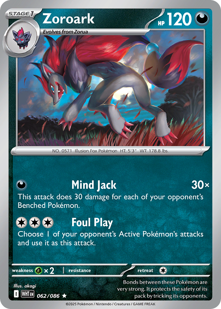 Zoroark 62 / 86