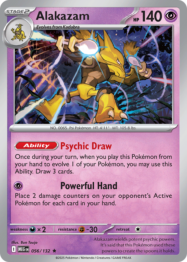 Alakazam 56 / 132