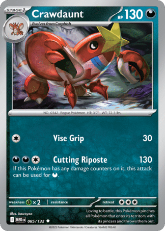 Crawdaunt 85 / 132