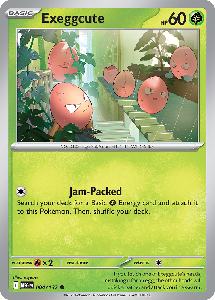 Exeggcute 4 / 132