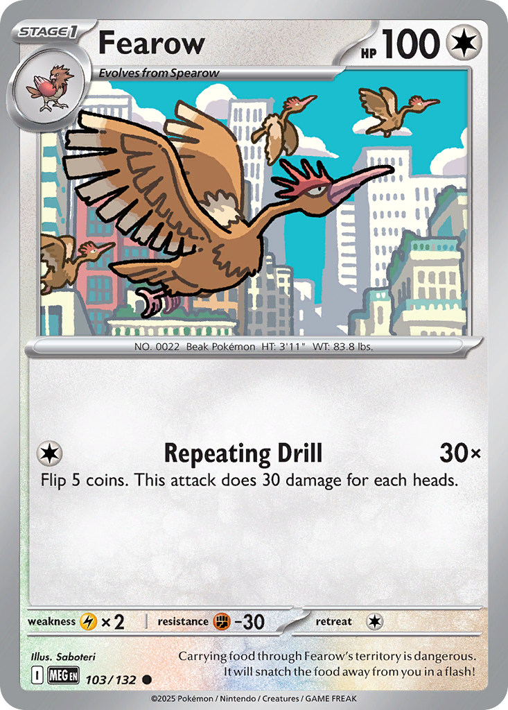 Fearow 103 / 132