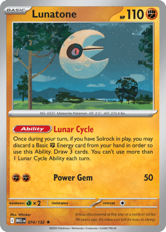 Lunatone 74 / 132