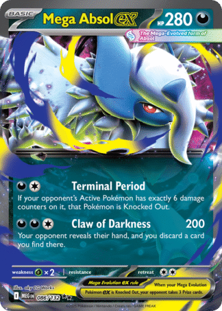 Mega Absol ex 86 / 132