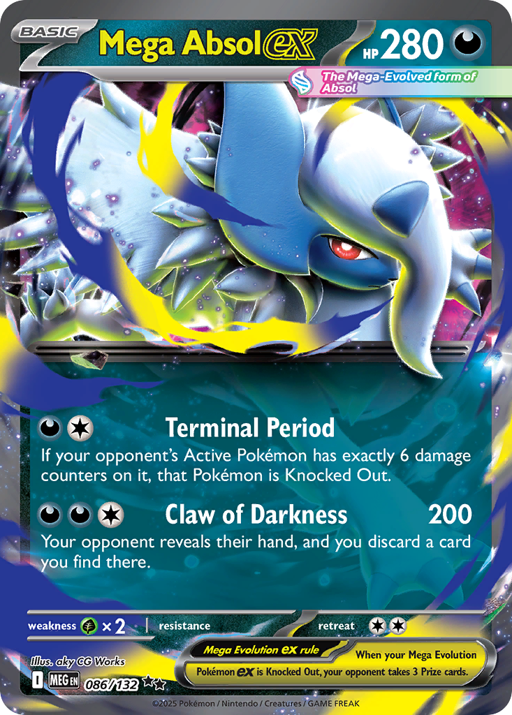 Mega Absol ex 86 / 132
