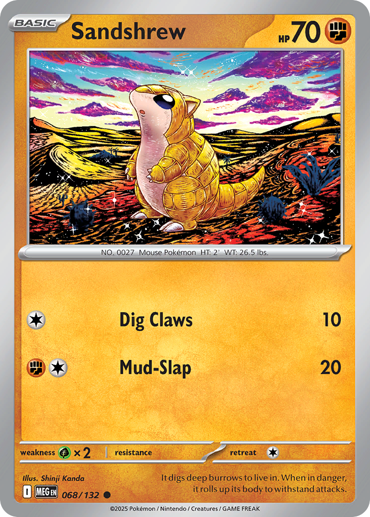 Sandshrew 68 / 132