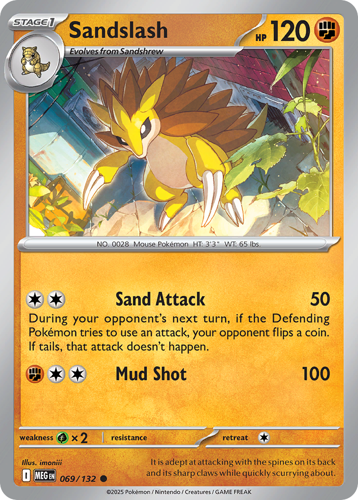 Sandslash 69 / 132