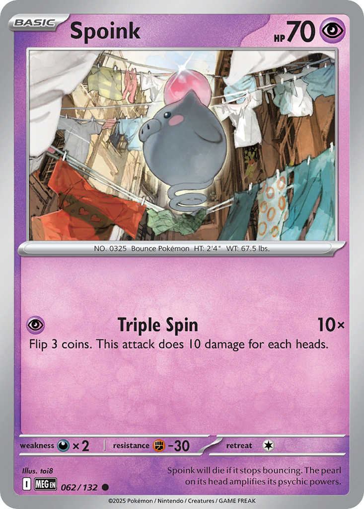 Spoink 62 / 132