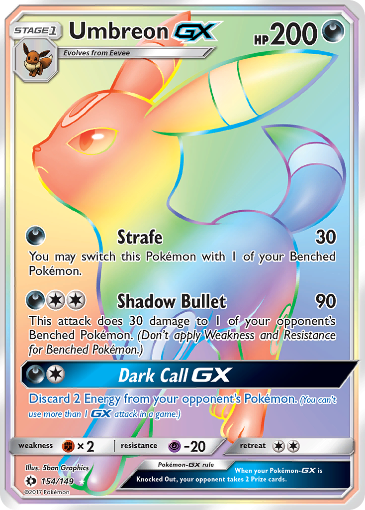Umbreon-GX 154 / 149
