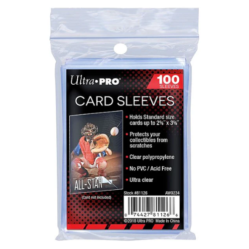 Ultra Pro – Standard Soft Sleeves – Regular 100 stk.