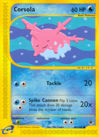 Corsola 102 / 165