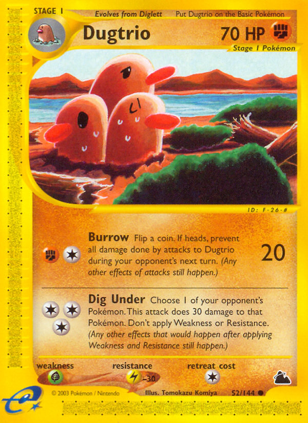 Dugtrio 52 / 144