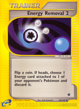 Energy Removal 2 140 / 165