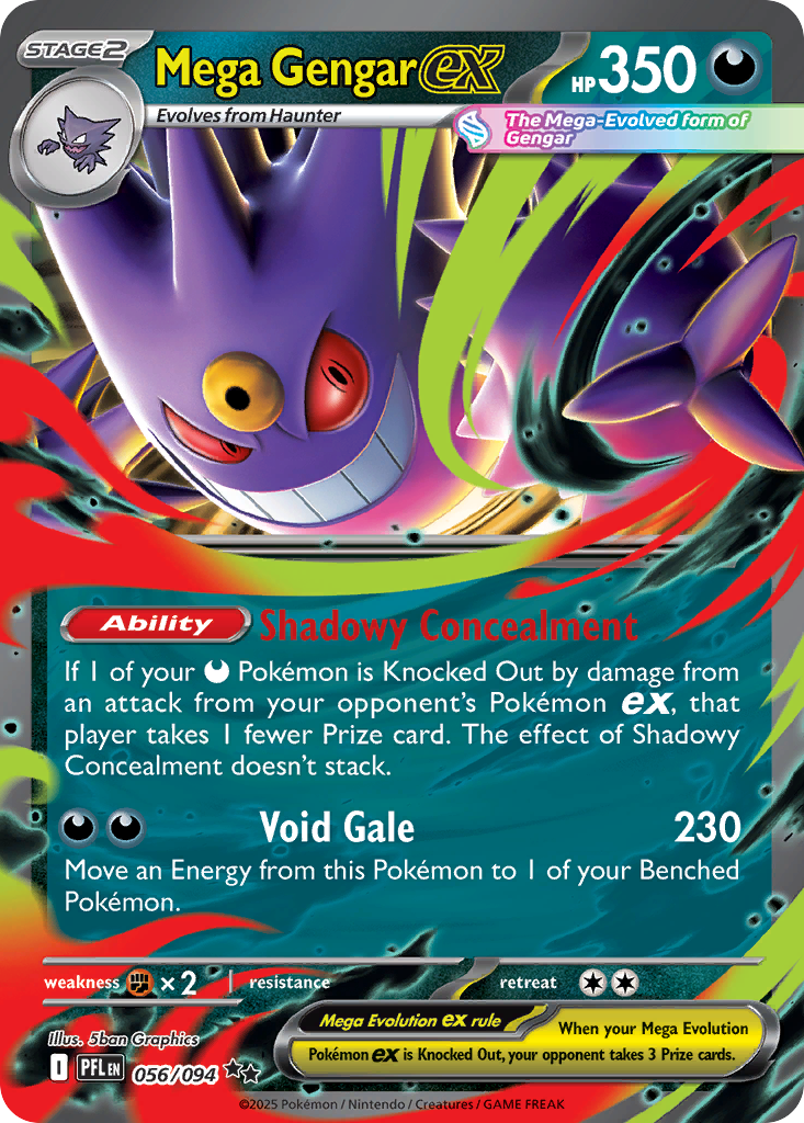 Mega Gengar ex 56 / 94