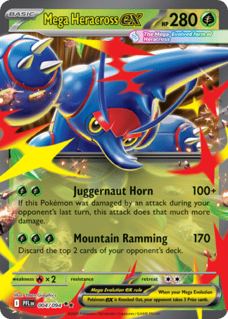 Mega Heracross ex 4 / 94