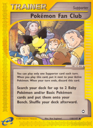 Pokémon Fan Club 130 / 147