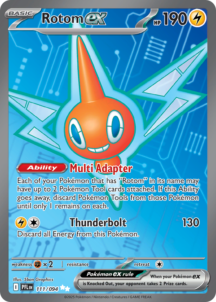 Rotom ex 111 / 94