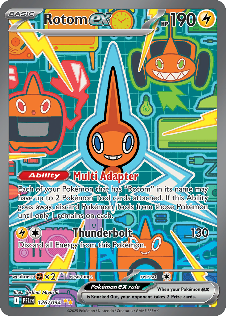 Rotom ex 126 / 94