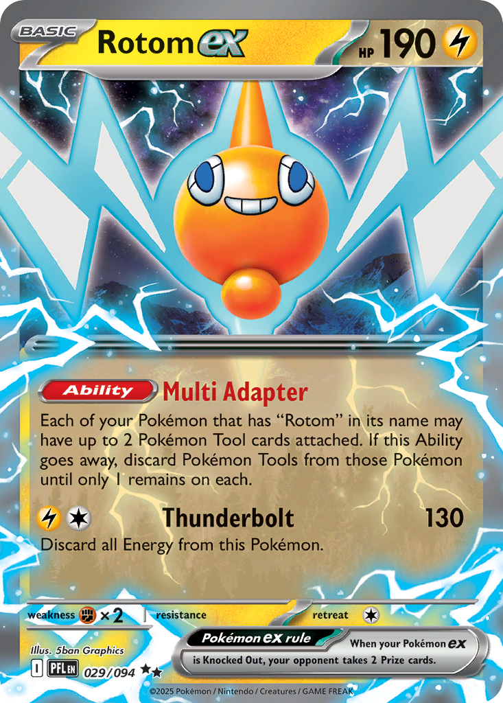 Rotom ex 29 / 94