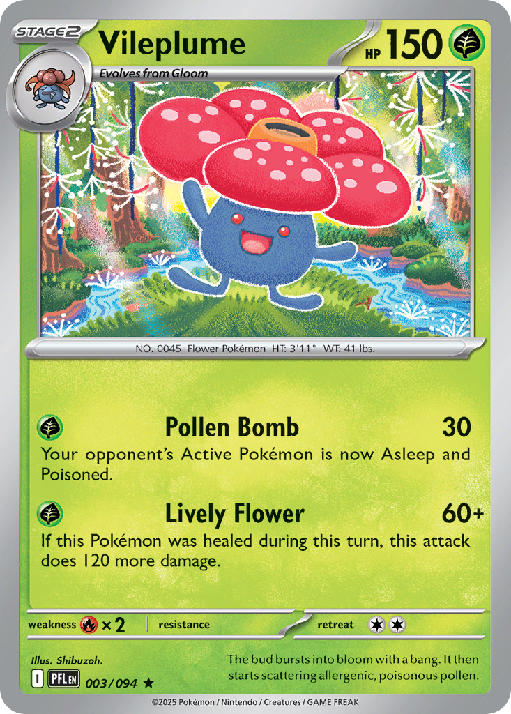 Vileplume 3 / 94