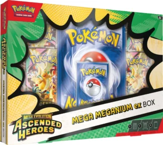 Ascended Heroes: Mega Meganium ex Box *FORUDBESTILLING*