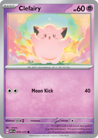 Clefairy 74 / 217