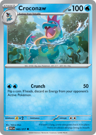Croconaw 42 / 217