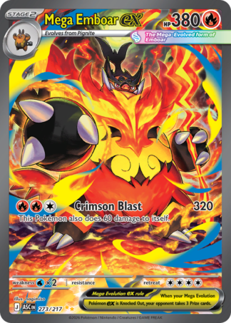 Mega Emboar ex 273 / 217
