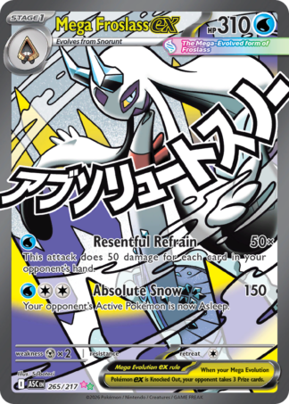 Mega Froslass ex 265 / 217