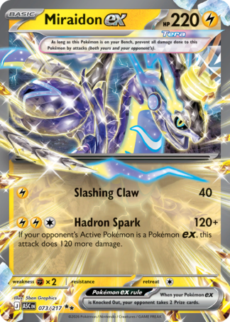 Miraidon ex 73 / 217